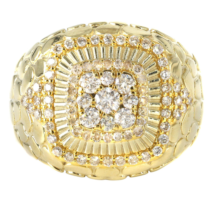 Mens Diamond Pinky Ring  | 1.43 Carats | 9.9 Grams