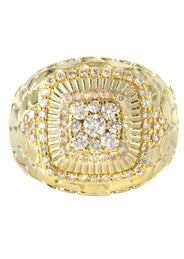 Mens Diamond Pinky Ring  | 1.43 Carats | 9.9 Grams