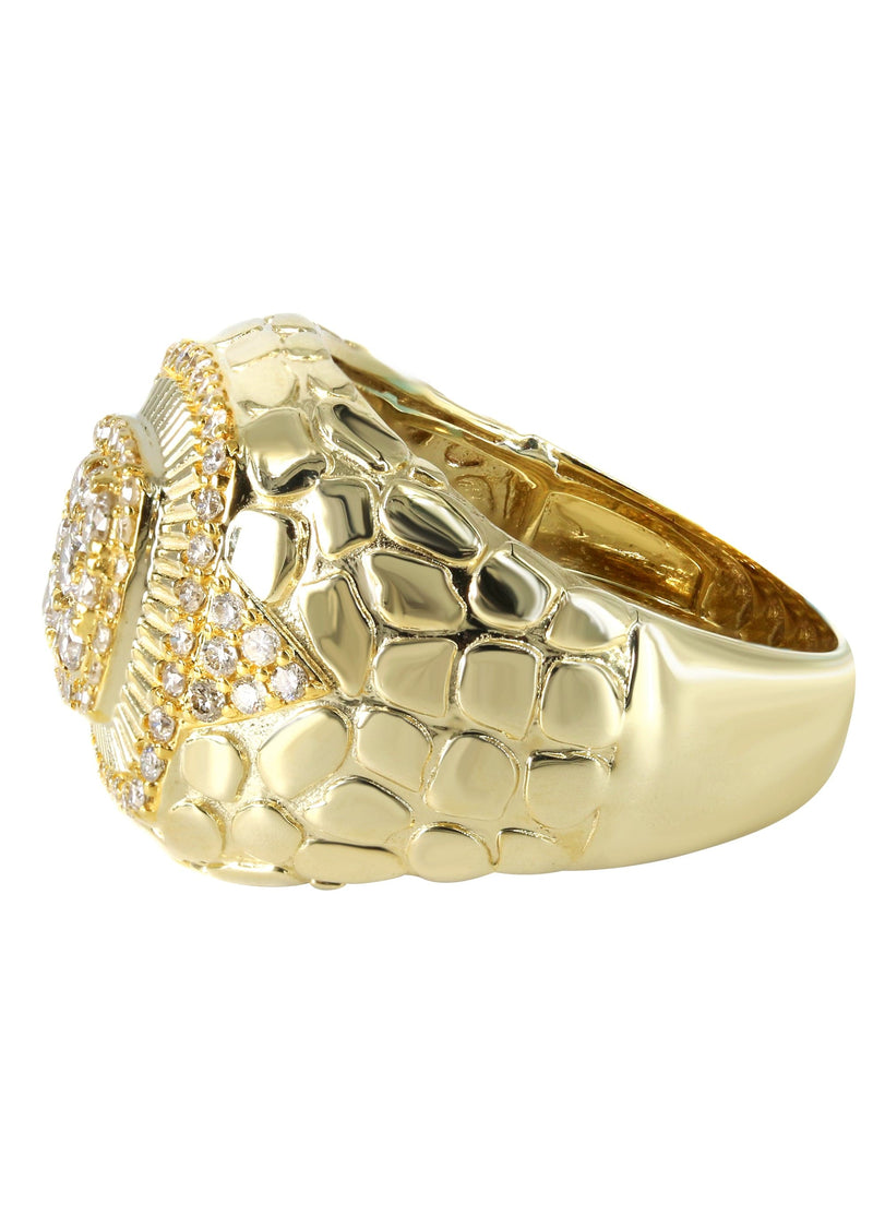 Mens Diamond Pinky Ring  | 1.43 Carats | 9.9 Grams
