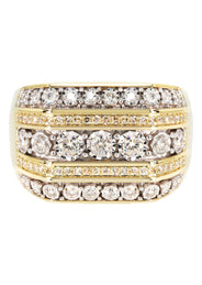 Mens Diamond Pinky Ring  | 1.33 Carats | 10.7 Grams