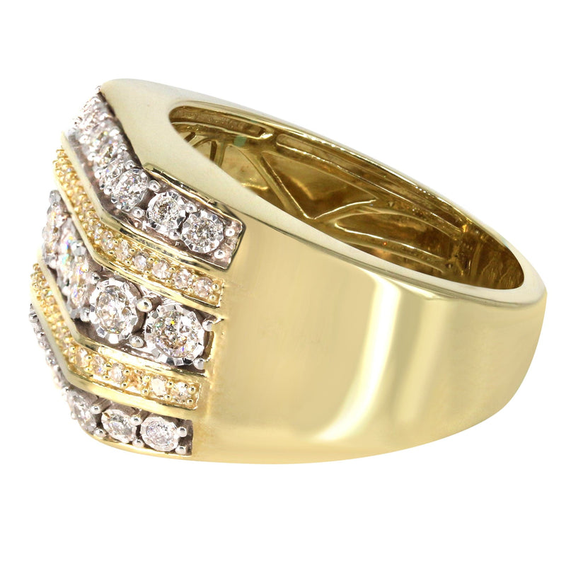 Mens Diamond Pinky Ring  | 1.33 Carats | 10.7 Grams