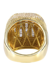 Mens Baguette Diamond Pinky Ring  | 4.15 Carats | 16.9 Grams