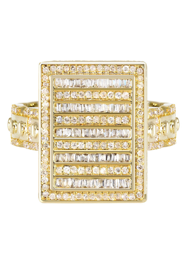Mens Diamond Pinky Ring  | 1.37 Carats | 7.8 Grams