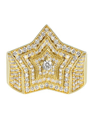Mens Diamond Pinky Ring  | 1.89 Carats | 12 Grams