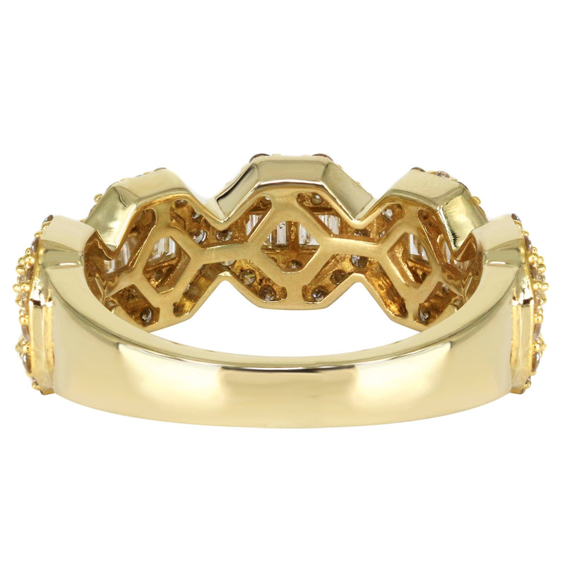 Mens Baguette Diamond Pinky Ring  | 2.09 Carats | 6.2 Grams