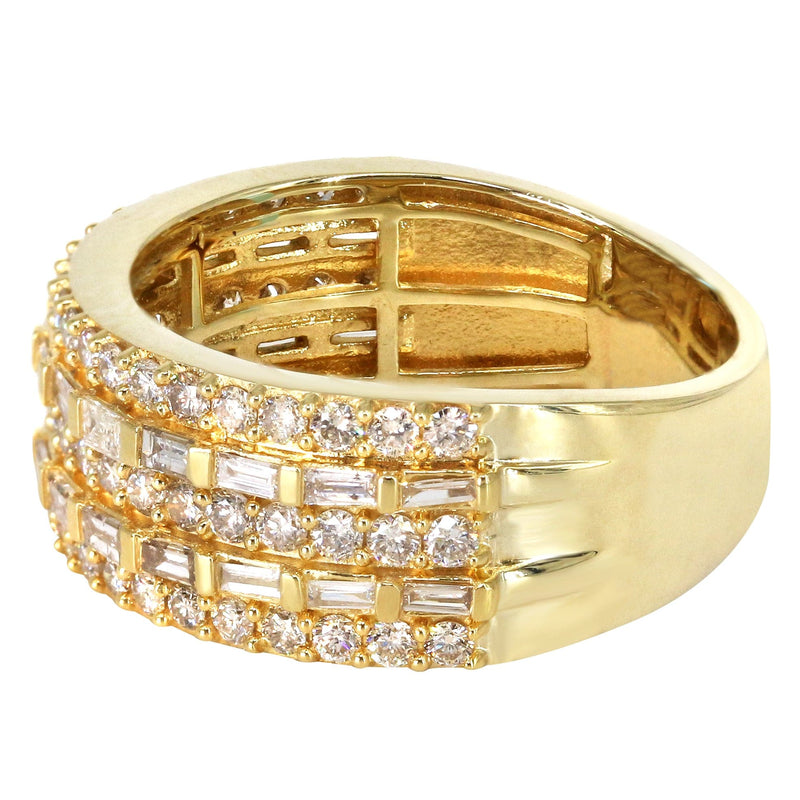Mens Diamond Pinky Ring  | 2.28 Carats | 7 Grams