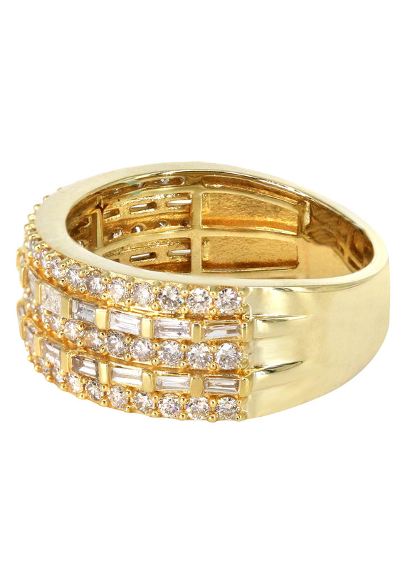 Mens Diamond Pinky Ring  | 2.28 Carats | 7 Grams