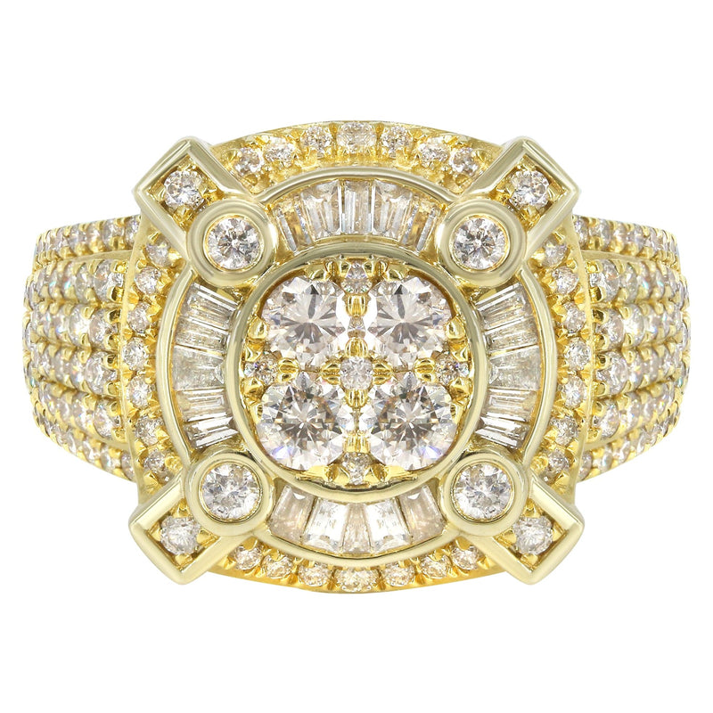 Mens Diamond Pinky Ring  | 3.52 Carats | 14.6 Grams