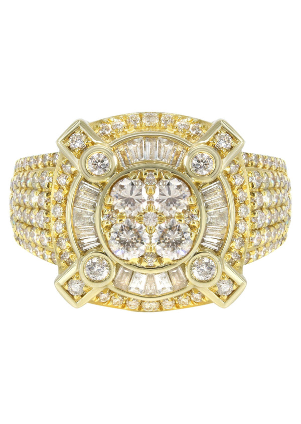 Mens Diamond Pinky Ring  | 3.52 Carats | 14.6 Grams