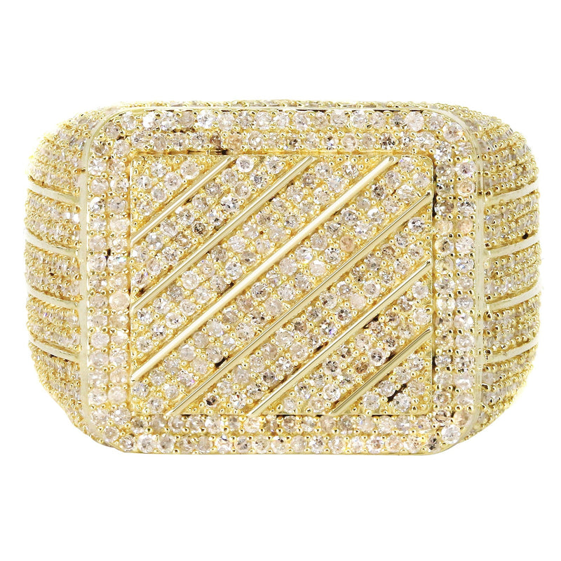 Mens Diamond Pinky Ring  | 2.75 Carats | 9.9 Grams