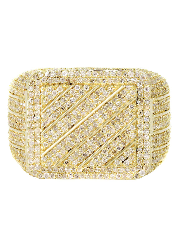 Mens Diamond Pinky Ring  | 2.75 Carats | 9.9 Grams