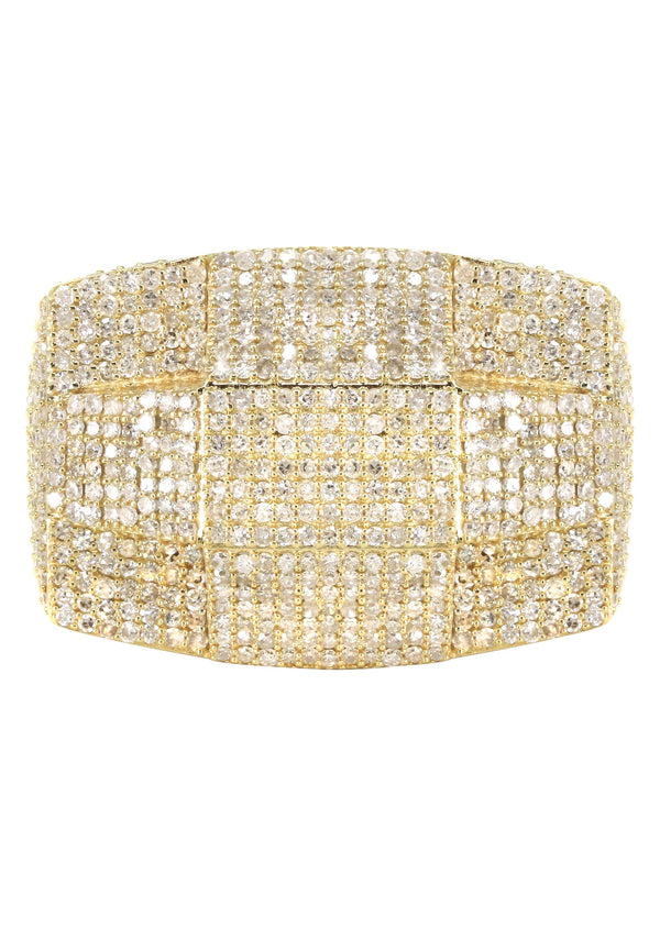 Mens Diamond Pinky Ring  | 3.65 Carats | 9.6 Grams