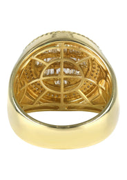 Mens Baguette Diamond Pinky Ring  | 0.89 Carats | 10.3 Grams