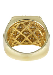 Mens Baguette Diamond Pinky Ring  | 1.75 Carats | 10.7 Grams