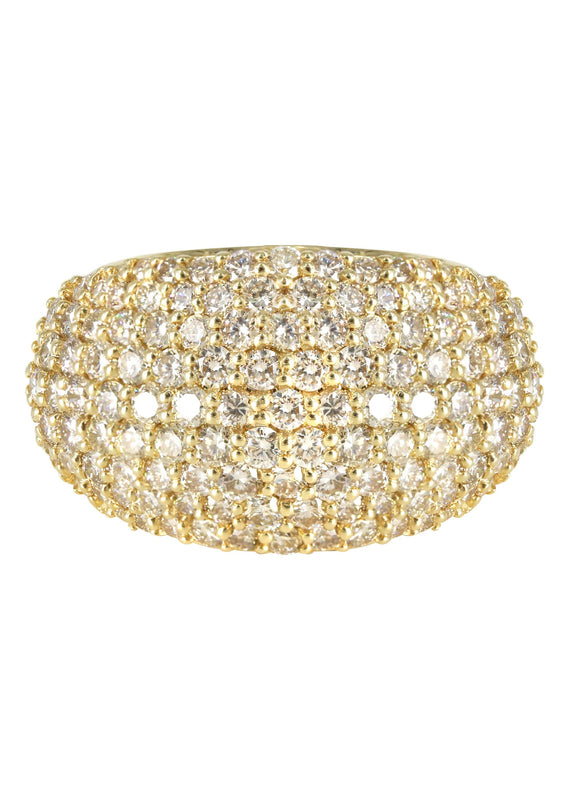 Mens Diamond Pinky Ring  | 3.75 Carats | 7.6,Grams