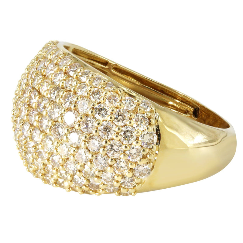 Mens Diamond Pinky Ring  | 3.75 Carats | 7.6,Grams