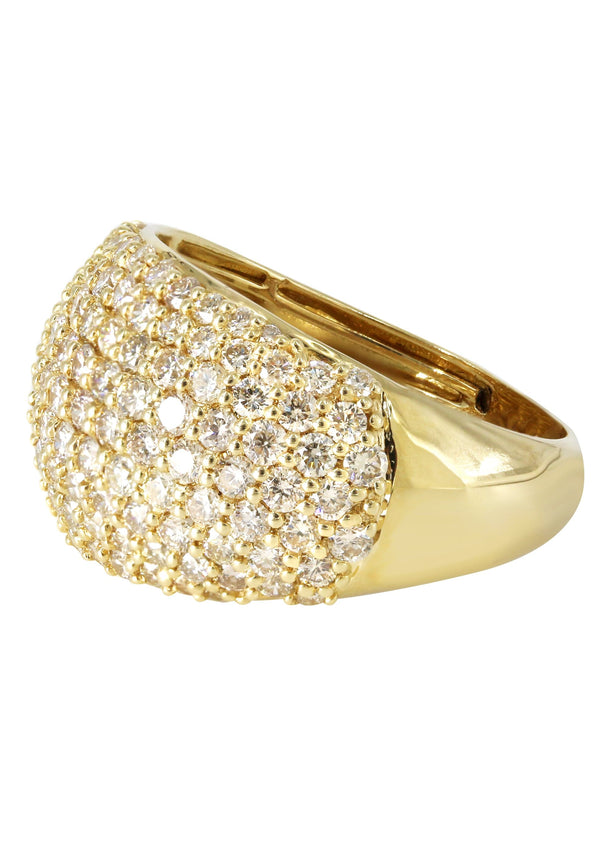 Mens Diamond Pinky Ring  | 3.75 Carats | 7.6,Grams