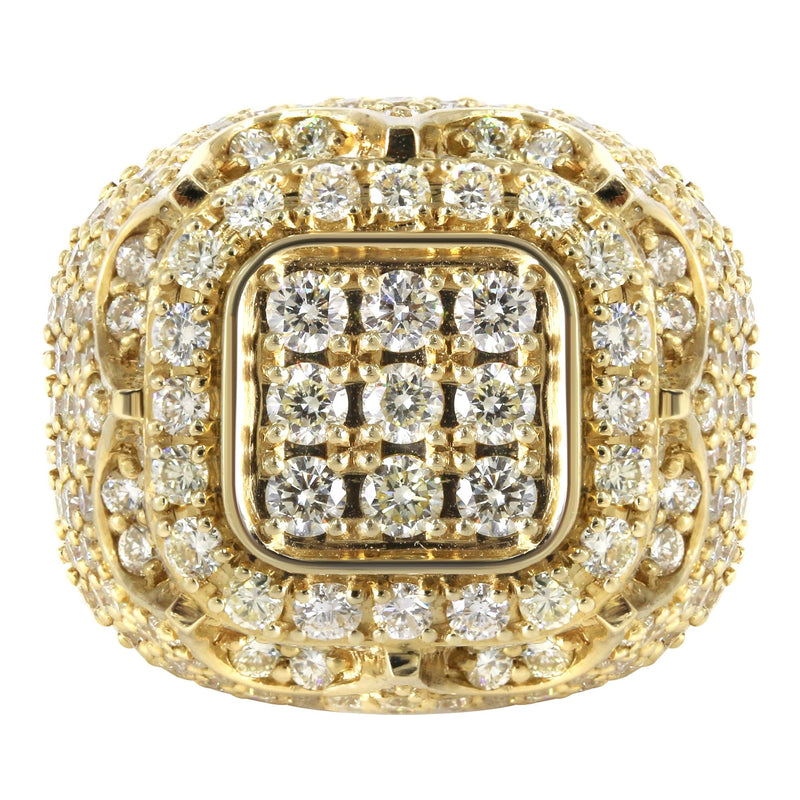 Mens Diamond Pinky Ring  | 5.51 Carats | 17.6 Grams