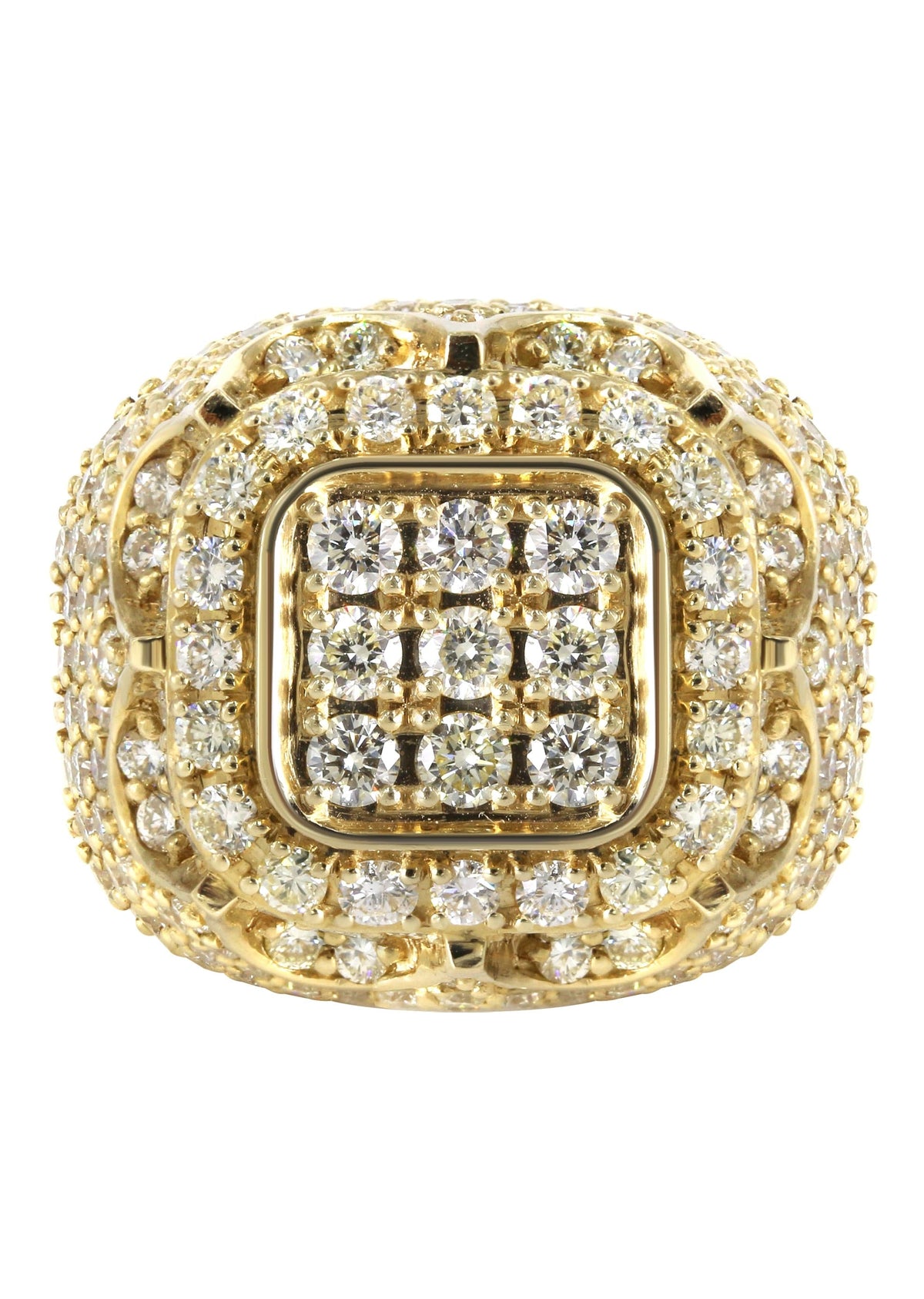 Mens Diamond Pinky Ring  | 5.51 Carats | 17.6 Grams