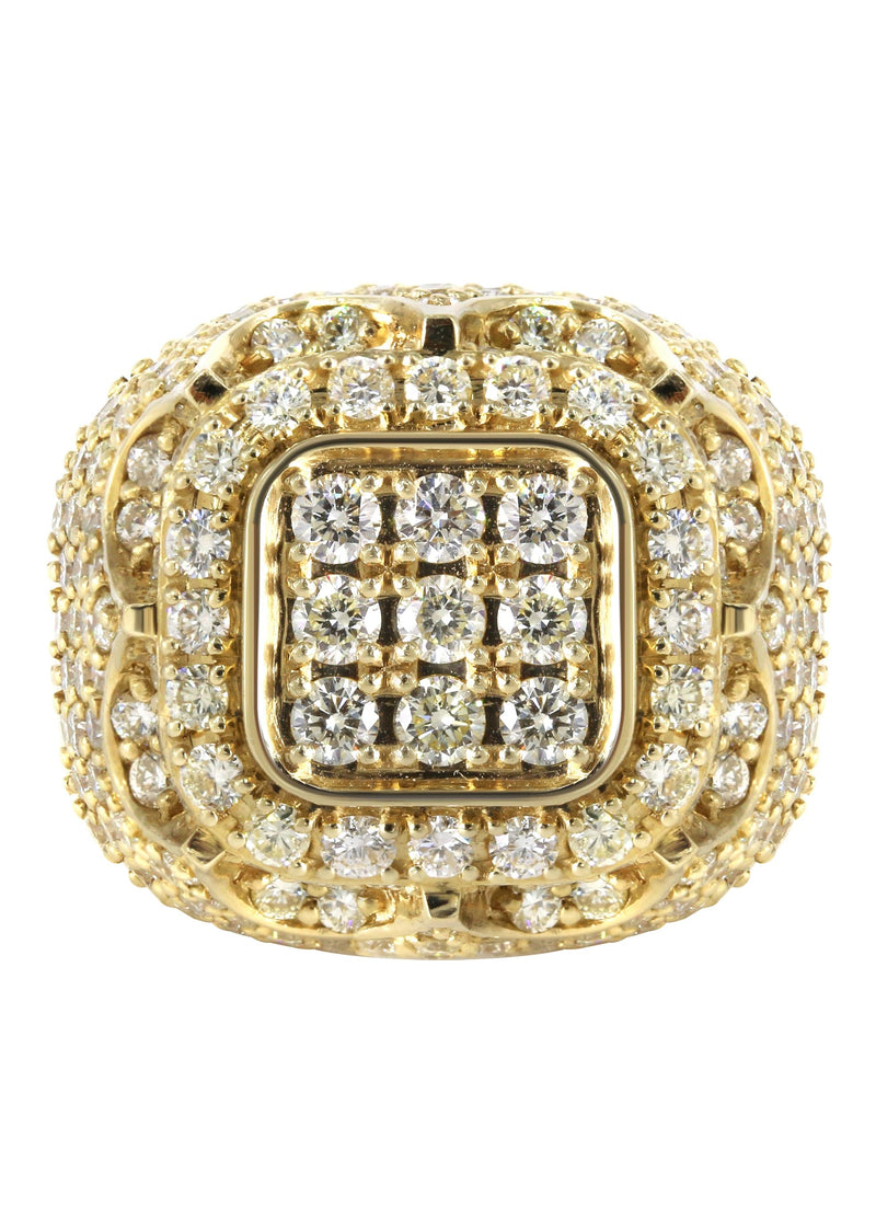 Mens Diamond Pinky Ring  | 5.51 Carats | 17.6 Grams