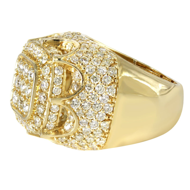 Mens Diamond Pinky Ring  | 5.51 Carats | 17.6 Grams