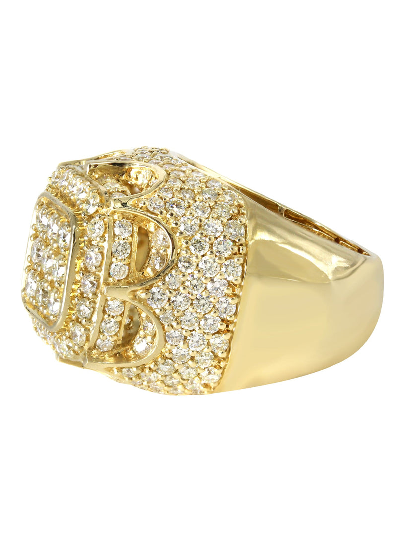 Mens Diamond Pinky Ring  | 5.51 Carats | 17.6 Grams