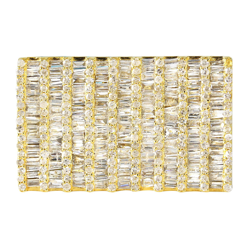 Mens Baguette Diamond Pinky Ring  | 1.64 Carats | 9.5 Grams