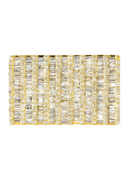 Mens Baguette Diamond Pinky Ring  | 1.64 Carats | 9.5 Grams