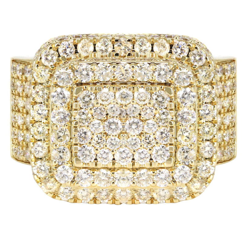 Mens Diamond Pinky Ring  | 5.15 Carats | 15 Grams