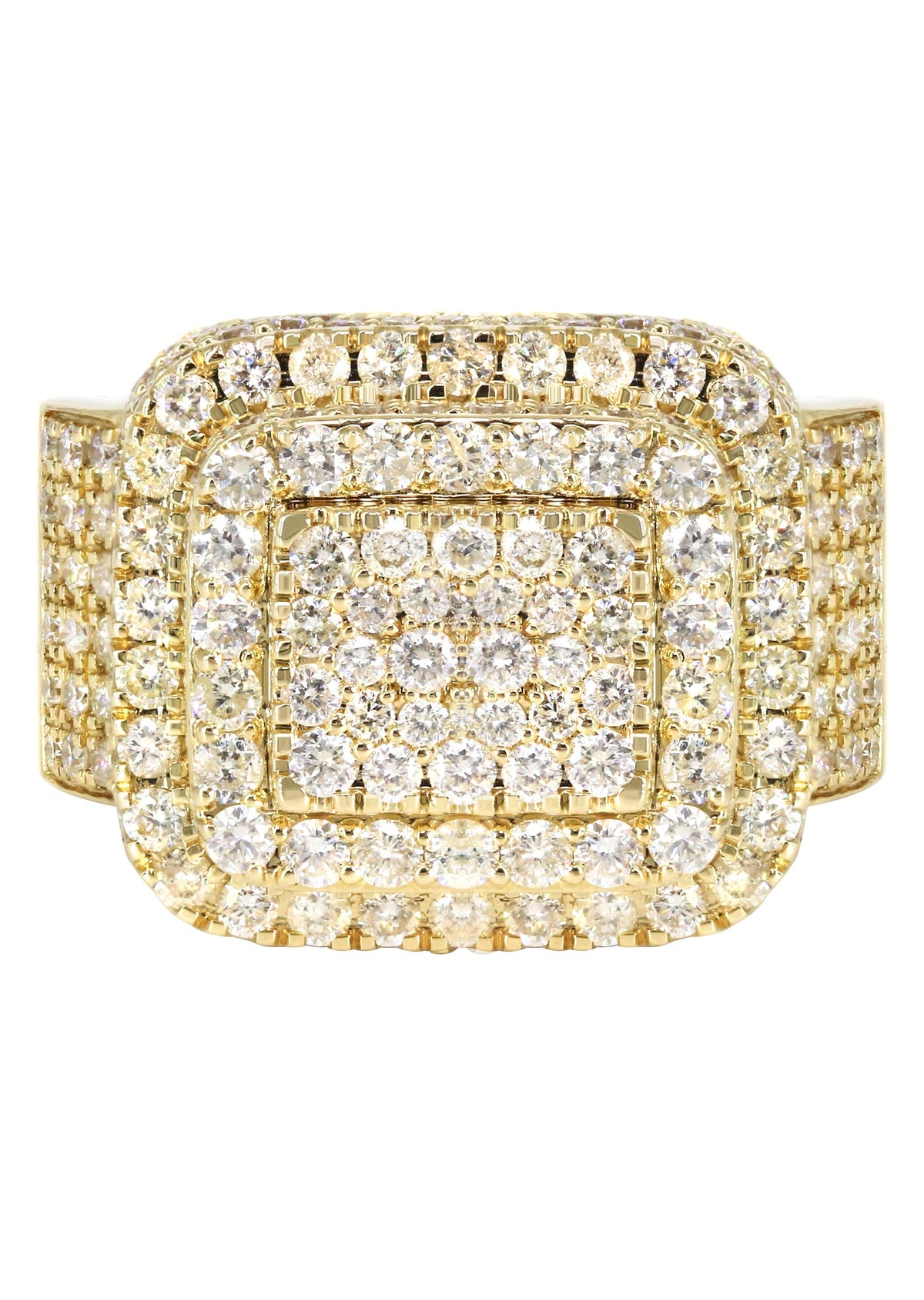 Mens Diamond Pinky Ring  | 5.15 Carats | 15 Grams