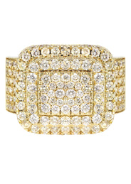 Mens Diamond Pinky Ring  | 5.15 Carats | 15 Grams