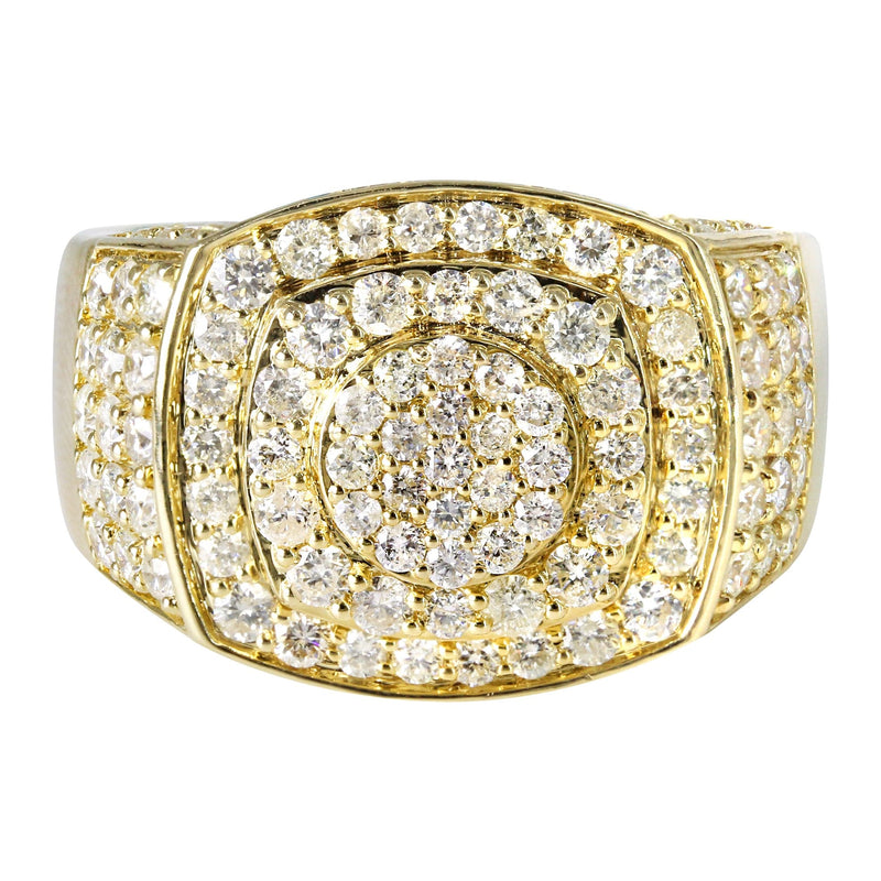 Mens Diamond Pinky Ring  | 3.42 Carats | 11.3 Grams