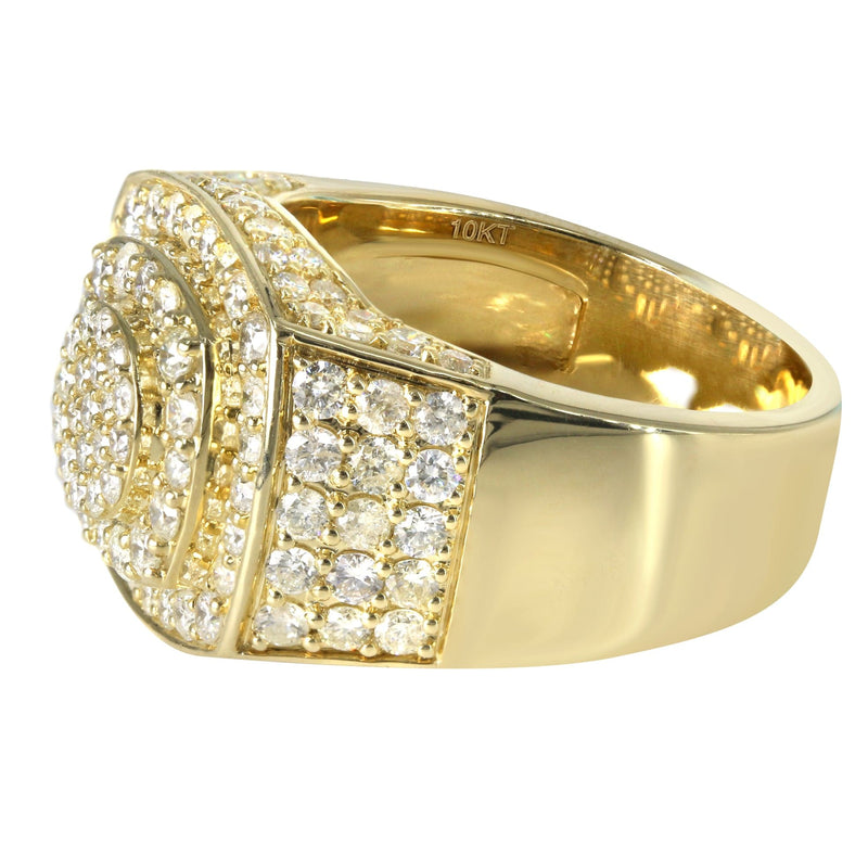 Mens Diamond Pinky Ring  | 3.42 Carats | 11.3 Grams