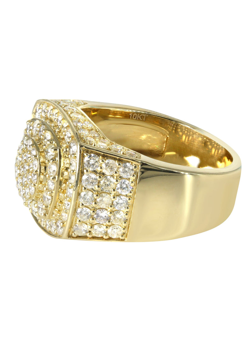Mens Diamond Pinky Ring  | 3.42 Carats | 11.3 Grams