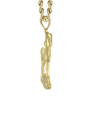 10K Yellow Gold Ram Necklace | Appx. 13.8 Grams