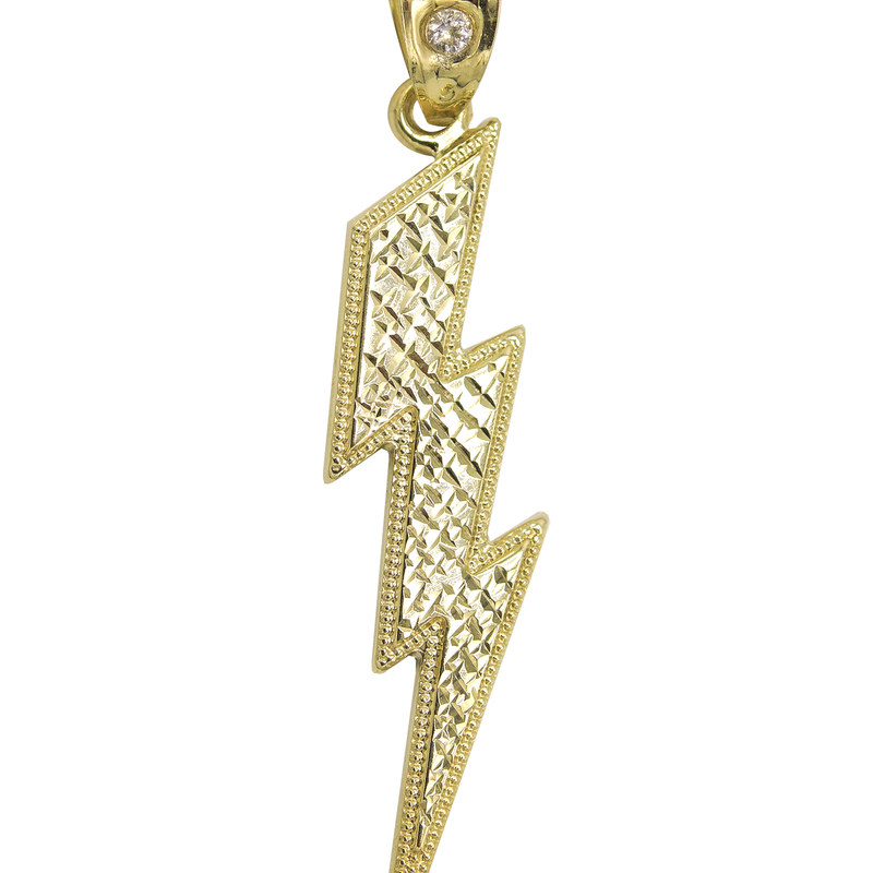 10K Gold Ray Pendant | 1.4 Grams
