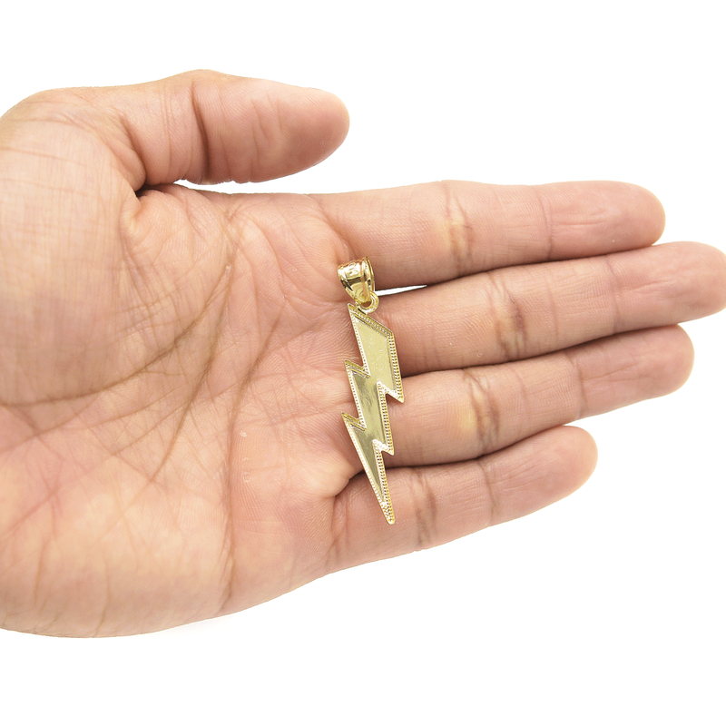 10K Gold Ray Pendant | 1.4 Grams