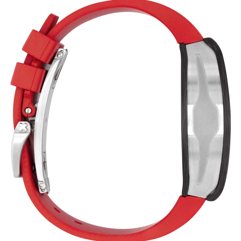 Frost NYC Mens Watch - Automatic Skeleton Carbon Fiber Sport Watch | FRST-01-CFS | Red