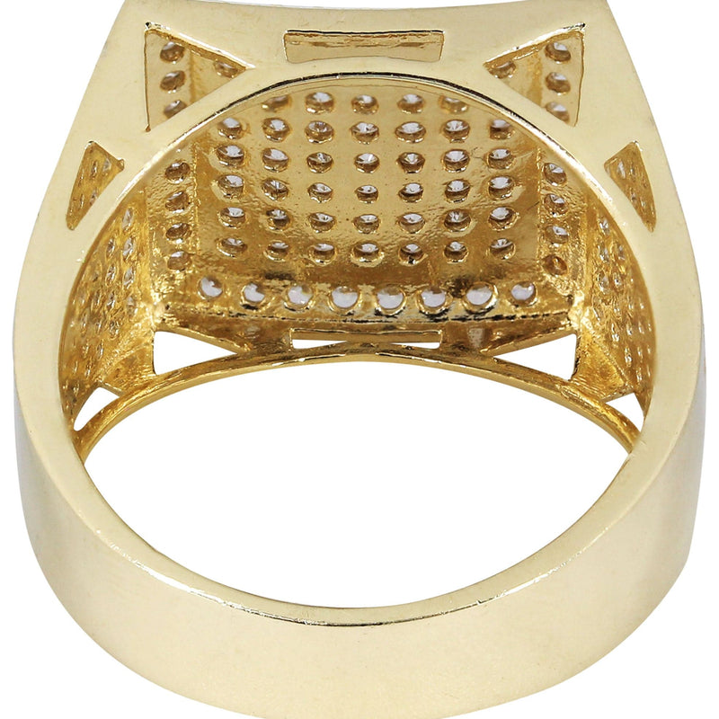10K Gold Ring For Men - Mens Pinky Ring   |  9.4 Grams