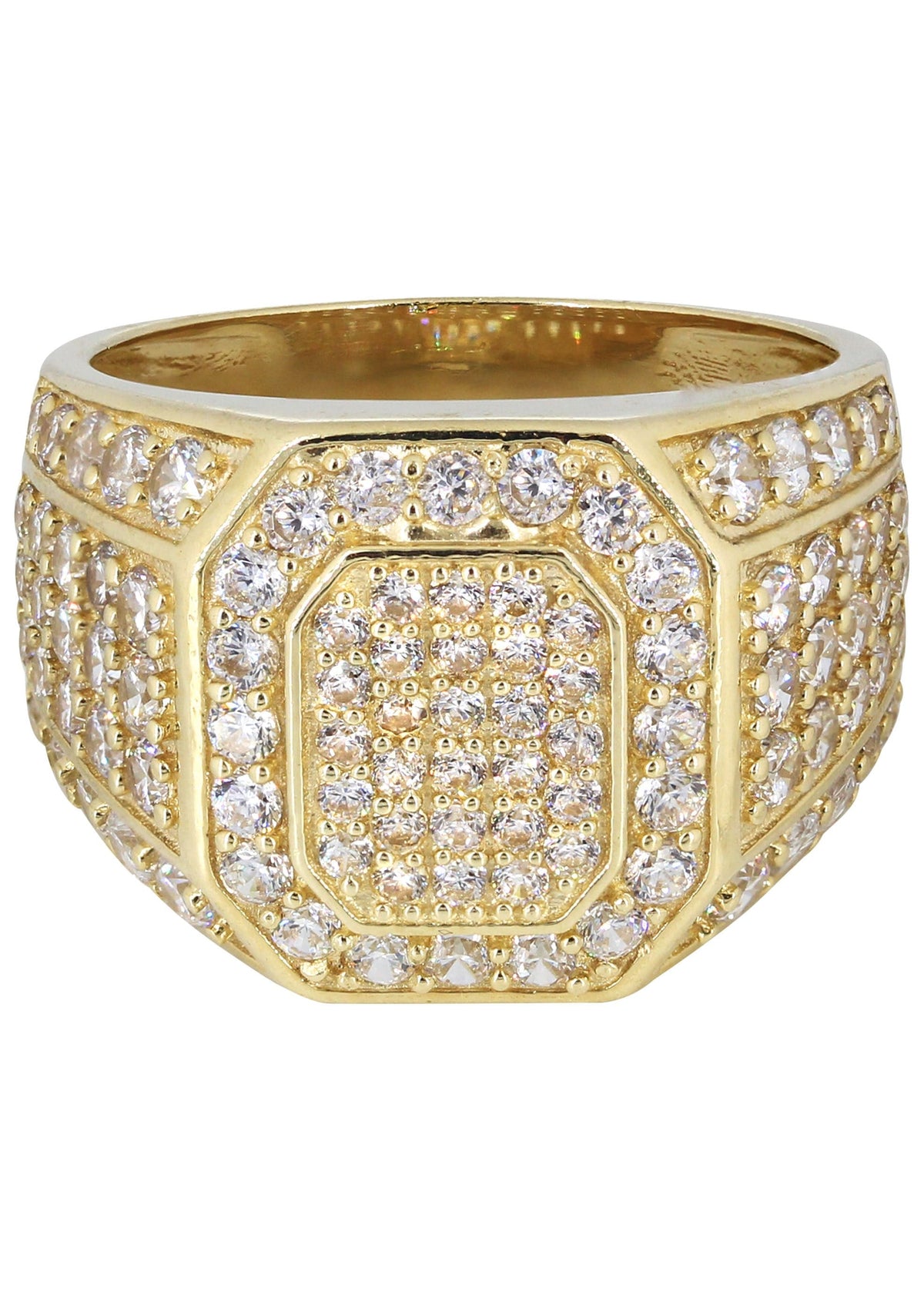 Gold Ring For Men - Mens Pinky Ring  | 10K Gold | 8.3 Grams