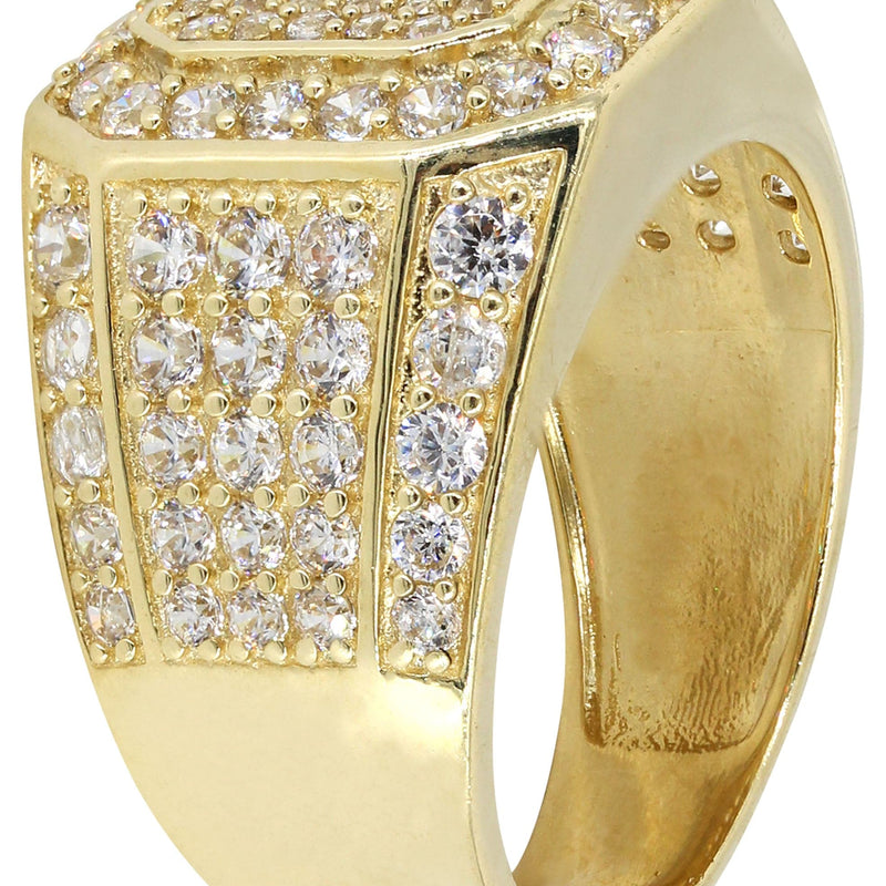 Gold Ring For Men - Mens Pinky Ring  | 10K Gold | 8.3 Grams