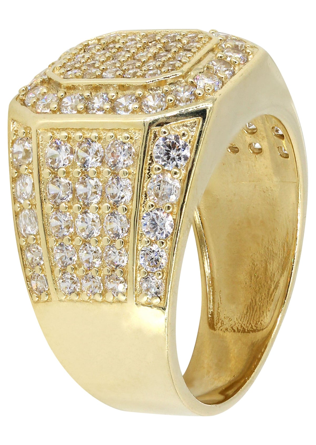 Gold Ring For Men - Mens Pinky Ring  | 10K Gold | 8.3 Grams