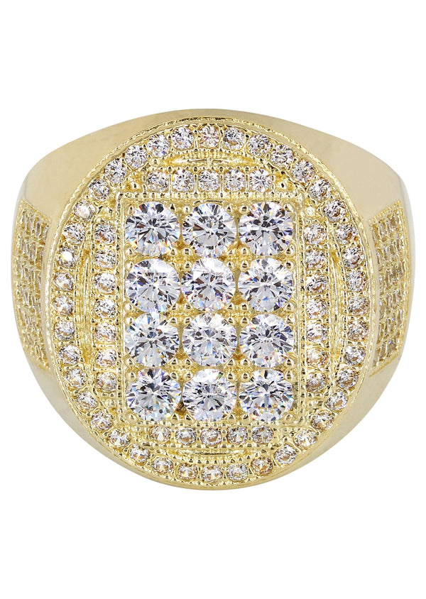Gold Ring For Men - Mens Pinky Ring  | 10K Gold | 8.3 Grams