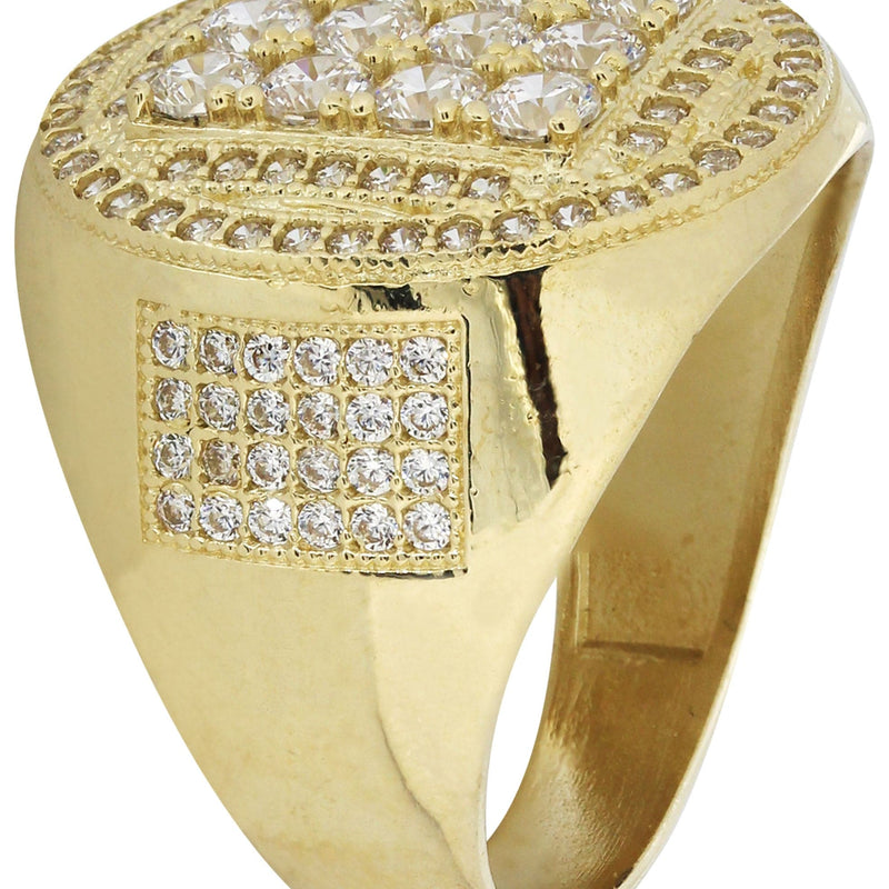 Gold Ring For Men - Mens Pinky Ring  | 10K Gold | 8.3 Grams