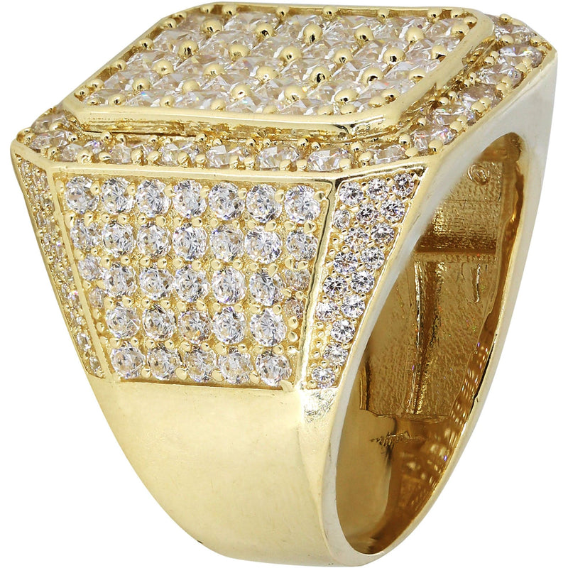 10K Gold Ring For Men - Mens Pinky Ring | 9 Grams