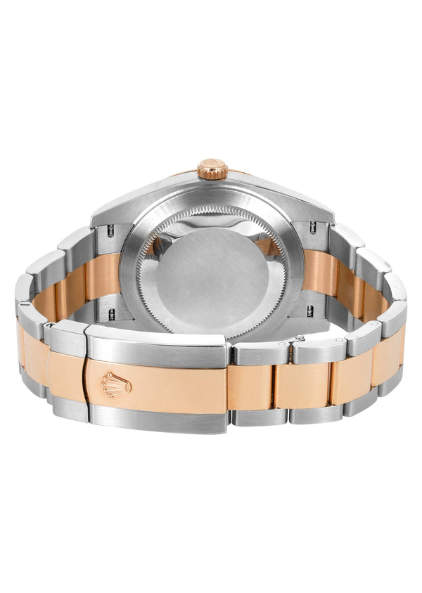 ROLEX DATEJUST 41 MM | EVEROSE OYSTER STEEL WATCH
