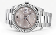 116200 | Rolex Datejust Watch | 36Mm | Gray Dial | Oyster Band