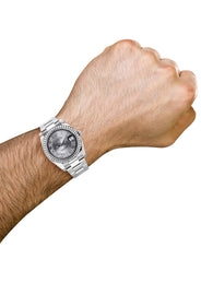 116200 | Rolex Datejust Watch | 36Mm | Silver Roman Dial | Oyster Band