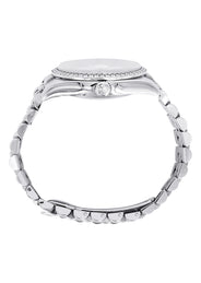 ROLEX DATEJUST 36 MM | JUBILEE BAND STEEL WATCH | 116244| FACTORY DIAMOND BEZEL | WHITE ROMAN