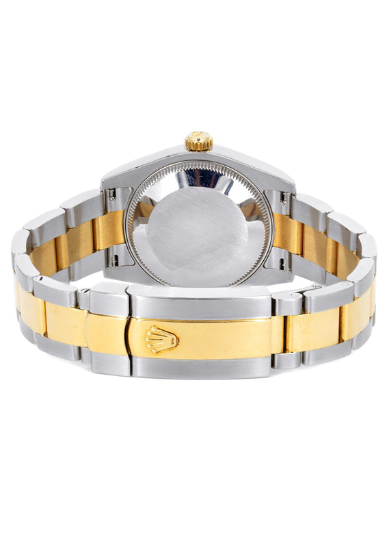 ROLEX DATEJUST 31 MM | OYSTER BAND 18K GOLD & STEEL WATCH | 178243| 18KYELLOW GOLD SMOOTH | WHITE ROMAN